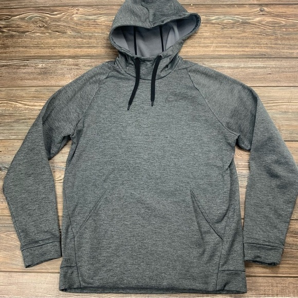 Nike Sweaters - NIKE Dri Fit Hooded Sweatshirt | Size Medium | Gray